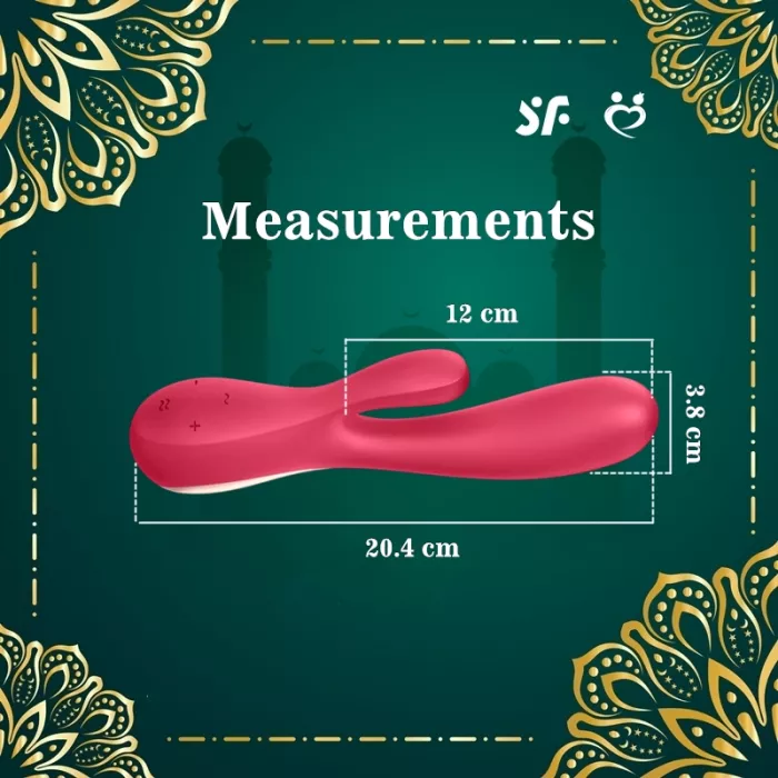 mini handheld vibrating massager The Artist Rabbit Vibrator – SheSpot main image 1